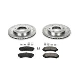 Power Stop 01-06 Mitsubishi Montero Front & Rear Z23 Evolution Sport Brake Kit (1x psbK3119, 1x psbK148) thumbnail 4