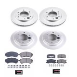 Power Stop 01-06 Mitsubishi Montero Front & Rear Z17 Evolution Geomet Coated Brake Kit (1x psbCRK148, 1x psbCRK3119) thumbnail 5