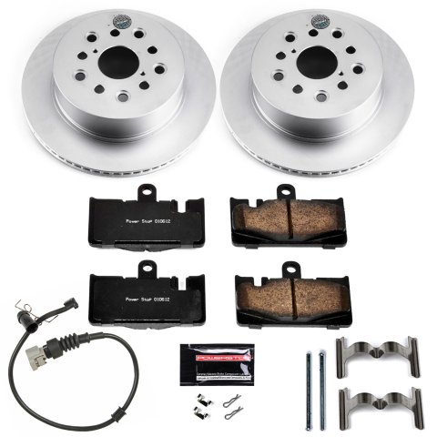 Power Stop 01-06 Lexus LS430 Front & Rear Z17 Evolution Geomet Coated Brake Kit (1x psbCRK2327, 1x psbCRK2329) thumbnail 6
