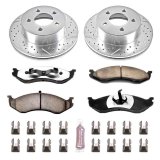 Power Stop 01-06 Jeep Wrangler Front & Rear Z36 Truck & Tow Brake Kit (1x psbKOE15374DK, 1x psbK2152-36) thumbnail 1