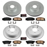 Power Stop 01-06 Hyundai Santa Fe Front & Rear Z17 Evolution Geomet Coated Brake Kit (1x psbCRK5250, 1x psbCRK5213) thumbnail 4