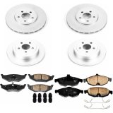 Power Stop 01-06 Chrysler Sebring Front & Rear Z17 Evolution Geomet Coated Brake Kit (1x psbCRK6266, 1x psbCRK1684) thumbnail 3