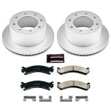 Power Stop 01-06 Chevrolet Silverado 3500 Front & Rear Z17 Evolution Geomet Coated Brake Kit (1x psbCRK5337, 1x psbCRK2071) thumbnail 8