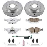 Power Stop 01-06 BMW 330Ci Front & Rear Z26 Street Warrior Brake Kit (1x psbK933-26, 1x psbK5729-26) thumbnail 2
