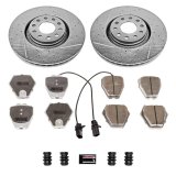 Power Stop 01-05 Audi Allroad Quattro Front & Rear Z26 Street Warrior Brake Kit (1x psbK940-26, 1x psbK886-26) thumbnail 5
