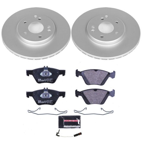 Power Stop 01-04 Mercedes-Benz SLK320 Front & Rear Euro-Stop Brake Kit (1x psbESK368, 1x psbESK2926) thumbnail 8