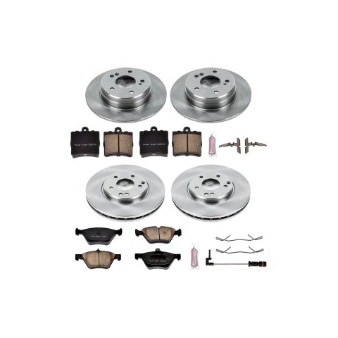 Power Stop 01-04 Mercedes-Benz SLK320 Front & Rear Autospecialty Brake Kit (1x psbKOE368, 1x psbKOE2926) thumbnail 3