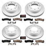 Power Stop 01-03 Chevrolet Silverado 1500 HD Front & Rear Z17 Evolution Geomet Coated Brake Kit (1x psbCRK2020, 1x psbCRK2036) thumbnail 4