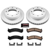 Power Stop 01-03 Chevrolet Silverado 1500 HD Front & Rear Z17 Evolution Geomet Coated Brake Kit (1x psbCRK2020, 1x psbCRK2036) thumbnail 5