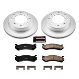 Power Stop 01-03 Chevrolet Silverado 1500 HD Front & Rear Z17 Evolution Geomet Coated Brake Kit (1x psbCRK2020, 1x psbCRK2036) thumbnail 8