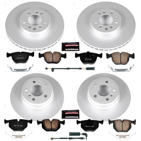Power Stop 00-06 BMW X5 Front & Rear Z23 Evolution Sport Coated Brake Kit (1x psbCRK879, 1x psbCRK5720) thumbnail 4