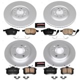Power Stop 00-06 Audi TT Quattro Front & Rear Z23 Evolution Sport Coated Brake Kit (1x psbCRK3093, 1x psbCRK914) thumbnail 4