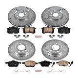 Power Stop 00-06 Audi TT Quattro Front & Rear Z23 Evolution Sport Brake Kit (1x psbK3093, 1x psbK914) thumbnail 2