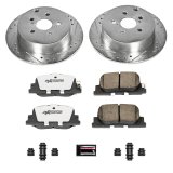 Power Stop 00-05 Toyota Celica Front & Rear Z26 Street Warrior Brake Kit (1x psbK2318-26, 1x psbK2313-26) thumbnail 9