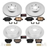 Power Stop 00-05 Toyota Celica Front & Rear Z17 Evolution Geomet Coated Brake Kit (1x psbCRK2318, 1x psbCRK2313) thumbnail 1