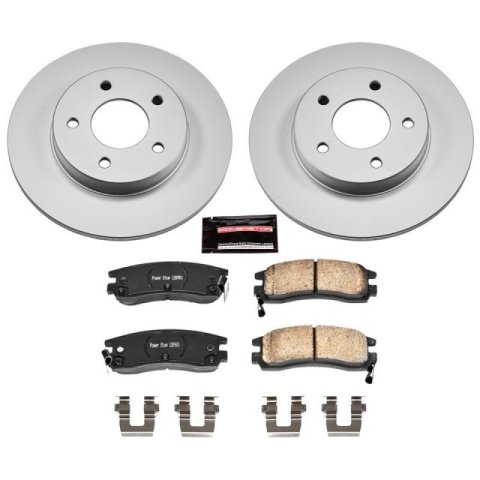 Power Stop 00-05 Buick LeSabre Front & Rear Z17 Evolution Geomet Coated Brake Kit (1x psbCRK1526, 1x psbCRK2553) thumbnail 9