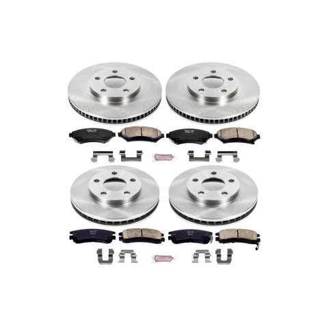 Power Stop 00-05 Buick LeSabre Front & Rear Autospecialty Brake Kit (1x psbKOE1526, 1x psbKOE2553) thumbnail 5