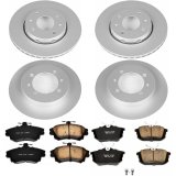 Power Stop 00-04 Volvo S40 Front & Rear Z23 Evolution Sport Coated Brake Kit (1x psbCRK911, 1x psbCRK913) thumbnail 4