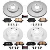 Power Stop 00-04 Toyota Avalon Front & Rear Z17 Evolution Geomet Coated Brake Kit (1x psbCRK1058, 1x psbCRK2322) thumbnail 4