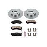 PowerStop Z17 Evolution Plus Stock Replacement Brake Kits KOE1543 Pads/Rotors, Front/Rear, Solid Surface Rotors, Ceramic Pads, Buick, Cadillac, Oldsmobile, Pontiac, Kit thumbnail 6