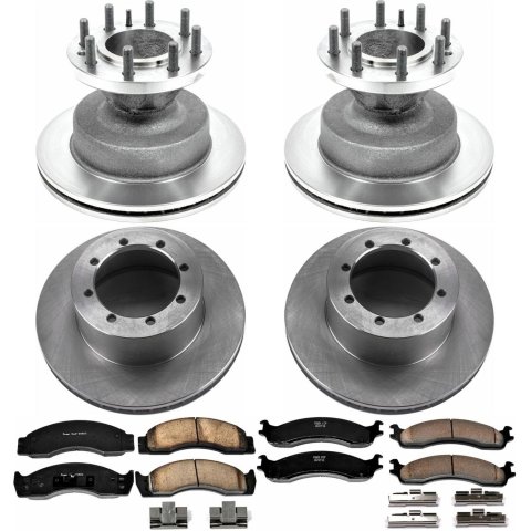 Power Stop 01-02 Ford E-450 Econoline Super Duty Front & Rear Autospecialty Brake Kit (2x psbAR8542, 1x psbKOE4912, 1x psb17-655) thumbnail 5