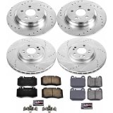 Power Stop 00-01 Mercedes-Benz ML430 Front & Rear Z23 Evolution Sport Brake Kit (1x psbK5261, 1x psbK5236) thumbnail 2