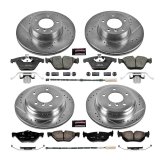 Power Stop 13-15 BMW X1 Front & Rear Z23 Evolution Sport Brake Kit (1x psbK7008, 1x psbK6073) thumbnail 8