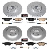 Power Stop 03-06 Mercedes-Benz S430 Front & Rear Z23 Evolution Sport Coated Brake Kit (1x psbCRK6567, 1x psbCRK5120) thumbnail 4