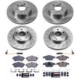 Power Stop 12-16 Mercedes-Benz C250 Front & Rear Z23 Evolution Sport Brake Kit (1x psbK5626, 1x psbK7766) thumbnail 4
