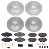 Power Stop 2019 Volkswagen Golf Front & Rear Z23 Evolution Sport Coated Brake Kit (1x psbCRK7053, 1x psbCRK7080) thumbnail 5
