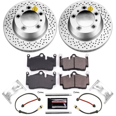 Power Stop 05-08 Porsche Boxster Front & Rear Z23 Evolution Sport Coated Brake Kit (1x psbCRK5162, 1x psbCRK5633) thumbnail 4