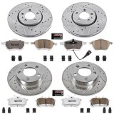 Power Stop 99-10 Volkswagen Beetle Front & Rear Z26 Street Warrior Brake Kit (1x psbK847-26, 1x psbK898-26) thumbnail 4