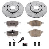 Power Stop 99-10 Volkswagen Beetle Front & Rear Z26 Street Warrior Brake Kit (1x psbK847-26, 1x psbK898-26) thumbnail 7