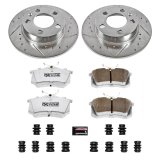 Power Stop 99-10 Volkswagen Beetle Front & Rear Z26 Street Warrior Brake Kit (1x psbK847-26, 1x psbK898-26) thumbnail 9