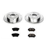 Power Stop 99-04 Ford Mustang Front & Rear Z23 Evolution Sport Brake Kit (1x psbK1301, 1x psbK1303) thumbnail 2