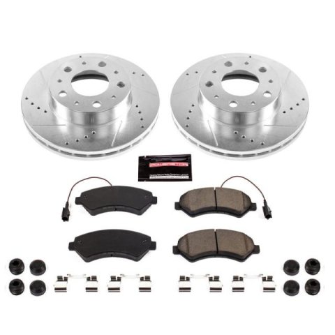 Power Stop 2019 Ram ProMaster 2500 Front & Rear Z23 Evolution Sport Brake Kit (1x psbK7310, 1x psbK7303) thumbnail 2
