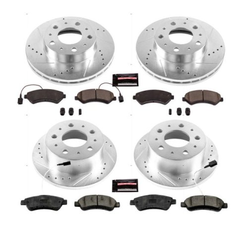 Power Stop 2019 Ram ProMaster 2500 Front & Rear Z23 Evolution Sport Brake Kit (1x psbK7310, 1x psbK7303) thumbnail 4