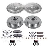 Power Stop 2019 Nissan Frontier Front & Rear Z36 Truck & Tow Brake Kit (1x psbK8325-36, 1x psbK4621-36) thumbnail 4