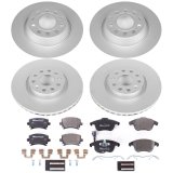 Power Stop 2011 Volkswagen Tiguan Front & Rear Euro-Stop Brake Kit (1x psbESK5662, 1x psbESK2963) thumbnail 6