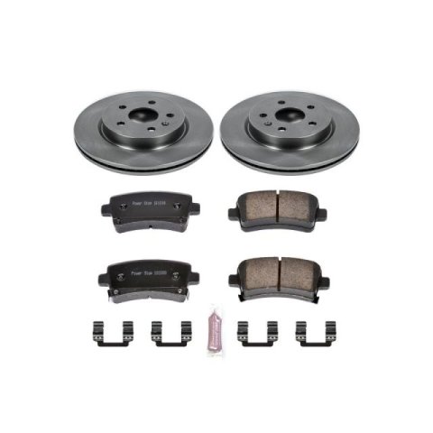 Power Stop 2011 Buick LaCrosse Front & Rear Autospecialty Brake Kit (1x psbKOE5522, 1x psbKOE5547) thumbnail 1