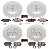 Power Stop 2011 Audi S4 Front & Rear Z23 Evolution Sport Coated Brake Kit (1x psbCRK6154, 1x psbCRK5678) thumbnail 4