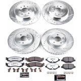 Power Stop 2010 Ford Taurus Front & Rear Z36 Truck & Tow Brake Kit (1x psbK5507-36, 1x psbK4744-36) thumbnail 2