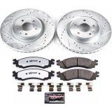 Power Stop 2010 Ford Taurus Front & Rear Z36 Truck & Tow Brake Kit (1x psbK5507-36, 1x psbK4744-36) thumbnail 3
