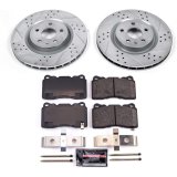 Power Stop 2009 Pontiac G8 Front & Rear Z23 Evolution Sport Brake Kit (1x psbK2948, 1x psbK5528) thumbnail 2