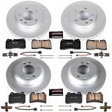 Power Stop 2006 Volkswagen Touareg Front & Rear Z23 Evolution Sport Coated Brake Kit (1x psbCRK4656, 1x psbCRK4681) thumbnail 4