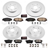 Power Stop 2005 Honda Accord Front & Rear Z17 Evolution Geomet Coated Brake Kit (1x psbCRK3128, 1x psbCRK1043) thumbnail 4