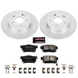 Power Stop 2005 Honda Accord Front & Rear Z17 Evolution Geomet Coated Brake Kit (1x psbCRK3128, 1x psbCRK1043) thumbnail 9