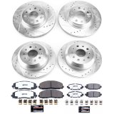 Power Stop 18-19 Jeep Wrangler Front & Rear Z36 Truck & Tow Brake Kit (1x psbK7943-36, 1x psbK7941-36) thumbnail 5