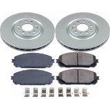 Power Stop 17-19 Jeep Cherokee Front & Rear Z17 Evolution Geomet Coated Brake Kit (1x psbCRK7414, 1x psbCRK6542) thumbnail 6