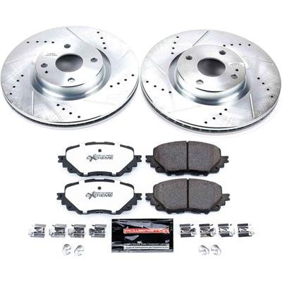 Power Stop 17-19 Fiat 124 Spider Front & Rear Z26 Street Warrior Brake Kit (1x psbK7358-26, 1x psbK7362-26) thumbnail 4
